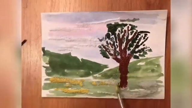 Рисунок солью. смотреть онлайн