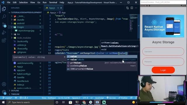 How to create a Offline Login form with Async Storage in React Native смотреть онлайн