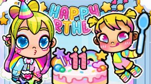 ДЕНЬ РОЖДЕНИЯ АЛИНЫ  АЛИСА СЪЕЛА ТОРТ AVATAR WORLD ИСТОРИЯ  РУТИНА СЕМЬИ  ОБНОВЛЕНИЕ СЕРИАЛ