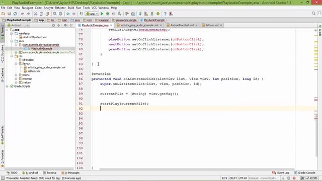 How To create audio music player app for Android смотреть онлайн