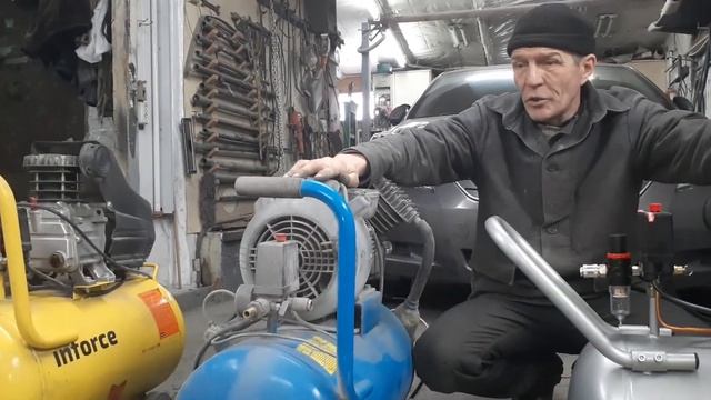 КОМПРЕССОР для гаража и мастерской. Какой выбрать. смотреть онлайн