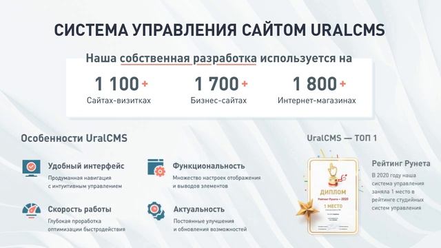 Создание сайтов и интернет-магазинов недорого - Урал Лайт смотреть онлайн