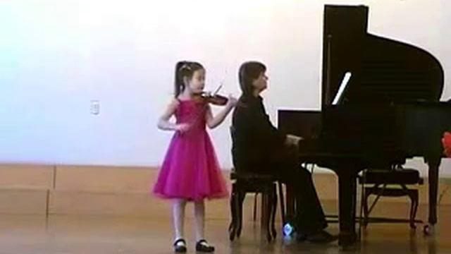 Щадилова Катя, 6 лет.А.Вивальди.Концерт a-moll, II-IIIч. смотреть онлайн