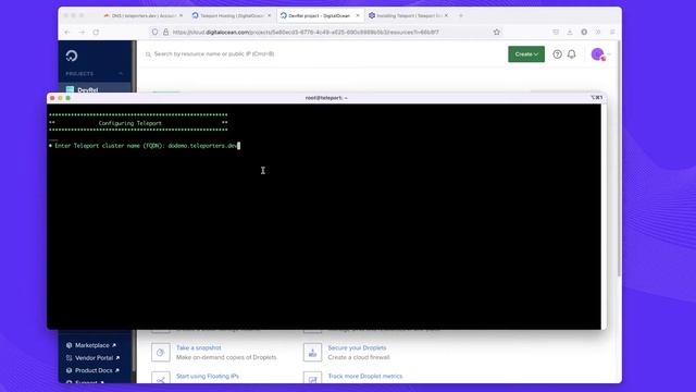 Getting started with Teleport DigitalOcean 1-Click Droplet смотреть онлайн