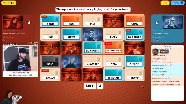 Do NOT Neglect the Balls! - Codenames with Friends смотреть онлайн