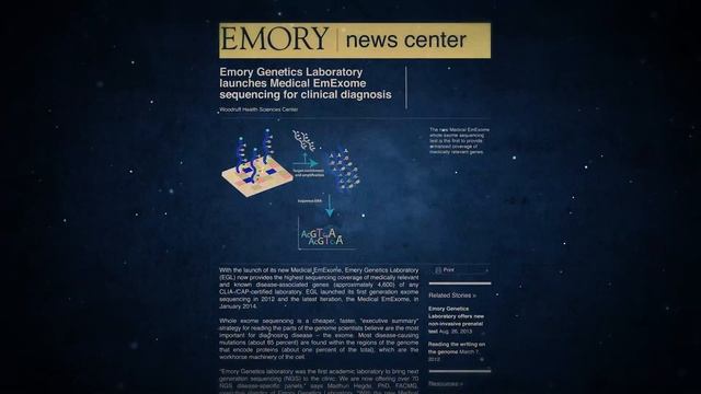 EGL's Medical EmExome: Clinical Exome Sequencing смотреть онлайн