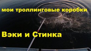 Мои троллинговые коробки  Вэки и Стинка