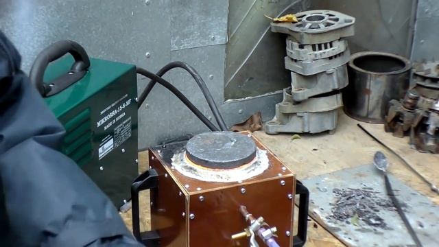 Аннигилирую мусор, Отходы в доходы! Плавлю медь розеткой 220 вольт. ??? смотреть онлайн