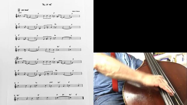 FIRST BASS The virtual pick up band - "all of me" bass 'n drums смотреть онлайн