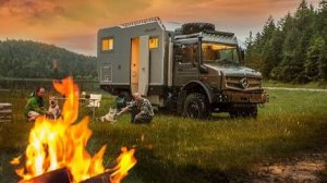 Самый мощный в мире внедорожный автодом 4x4 Bimobil EX 432 на 4 спальных места. База Mercedes Unimog