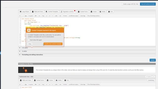 Making a Wordpress Testimonial system with Toolset. Part 5: Create the view and add it to a widget смотреть онлайн