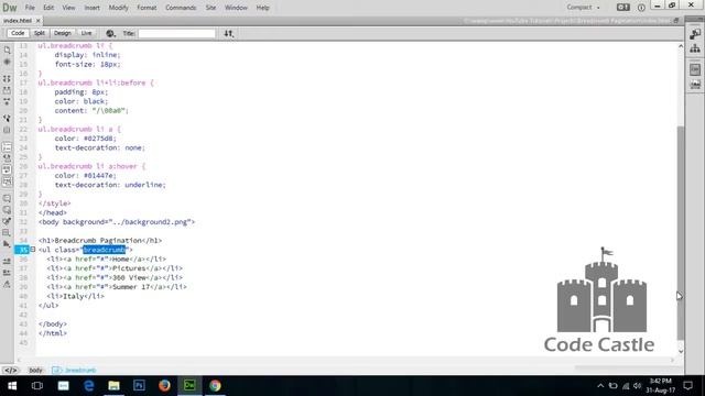 How To Make Breadcrumbs, Breadcrumb Demo, Breadcrumbs Website смотреть онлайн
