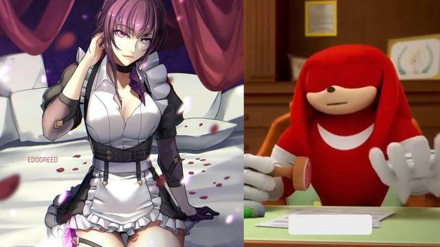 Knuckles rates Kafka (Honkai Star Rail) смотреть онлайн