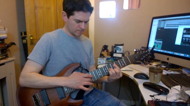 Riff of the Day #14 | Lee Allan | Schecter Omen-8 | Positive Grid Bias Desktop смотреть онлайн