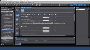 Сервопривод Delta и контроллер Omron