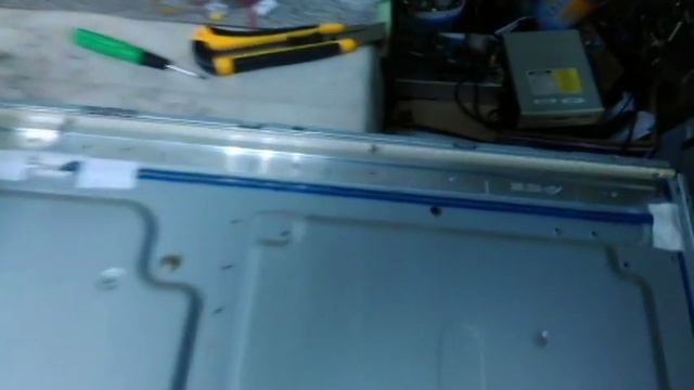 Ремонт телевизора LG 42LE4500. Пропадает подсветка.