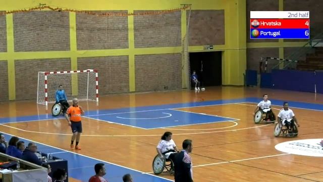 Croatia vs Portugal | Final | 2019 European Wheelchair Handball Nations' Tournament смотреть онлайн