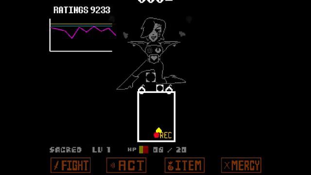 Undertale - Mettaton EX No Healing смотреть онлайн