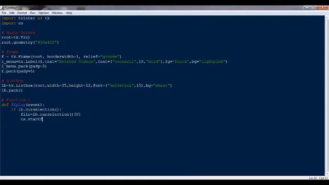 Python Project - Video Player || Tkinter Learning Program смотреть онлайн