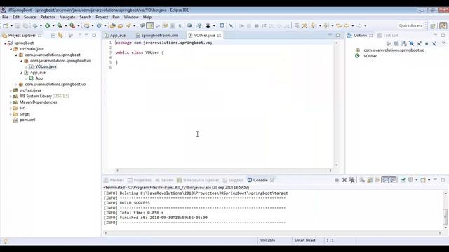 Spring Boot Application Service Rest JSON смотреть онлайн