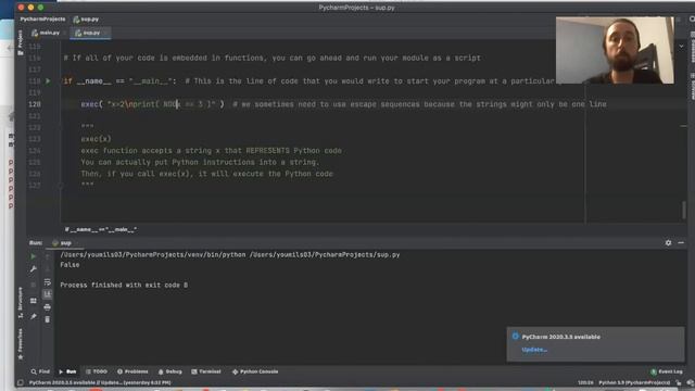 Python Programming: Lesson 62 - Iterators and the exec Function смотреть онлайн