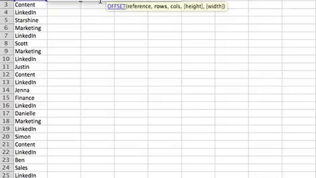 Move Every Third Row in Excel to a Column смотреть онлайн