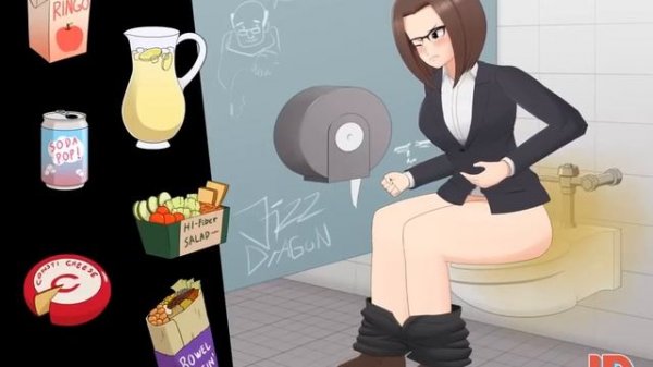 Toilet Girl Game by JD Choco