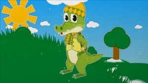 Уроки от Пинги и Кроки - Коленка локоток  Зарядка для детей