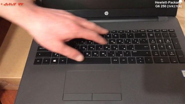 Ноутбук Hp 250 G6 ( 3VK27EA ) распаковка , комплектация , мини обзор смотреть онлайн