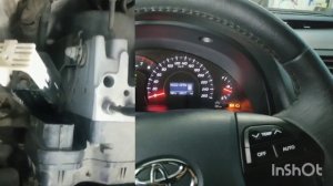 TOYOTA CAMRY вибрация на скорости и при нагрузке