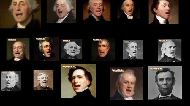 first 16 president of USA sings life goes on смотреть онлайн