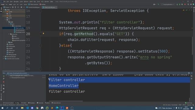 Spring Boot - Filter смотреть онлайн
