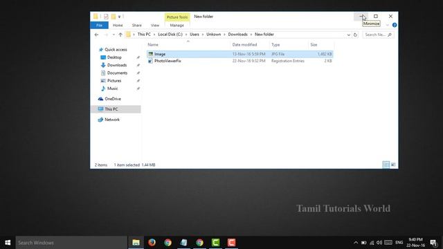 How to Enable Photo Viewer in Windows 10 Tamil Tutorials_HD смотреть онлайн