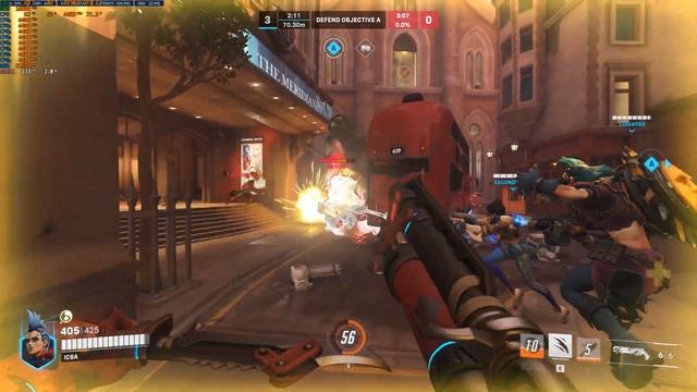 5800X3D RTX 4090 Overwatch 2 Air-cooled with Arctic 34 Esports Duo смотреть онлайн