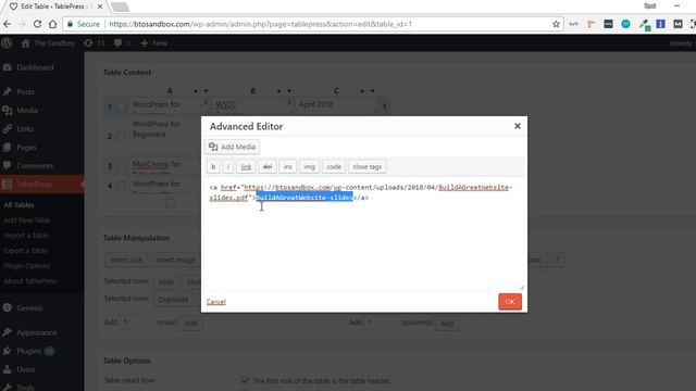 Add a table to your WordPress site with TablePress plugin смотреть онлайн