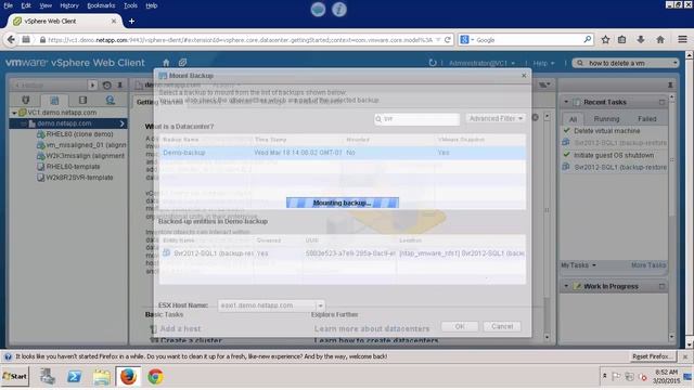 How to recover files manually using VSC’s Mount feature смотреть онлайн