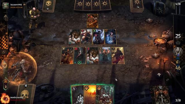 Buffed Selfwound is So Fun! (Gwent Skellige Ursine Ritual Deck) смотреть онлайн