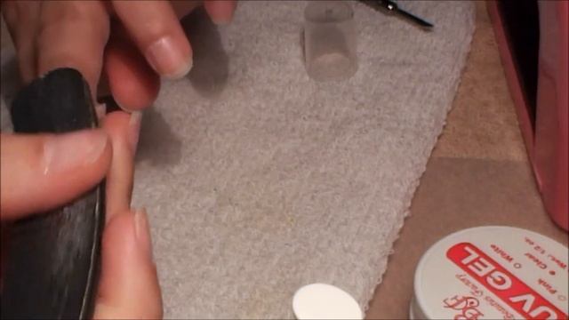 UV Gel on Natural Nail with Nailite gel,Ebay gel and IBD gel tutorial смотреть онлайн