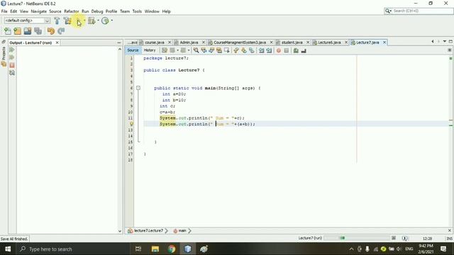 Java Program to Calculate the Sum, Subtraction, Multiplication and Division (urdu\Hindi) #Lecture смотреть онлайн