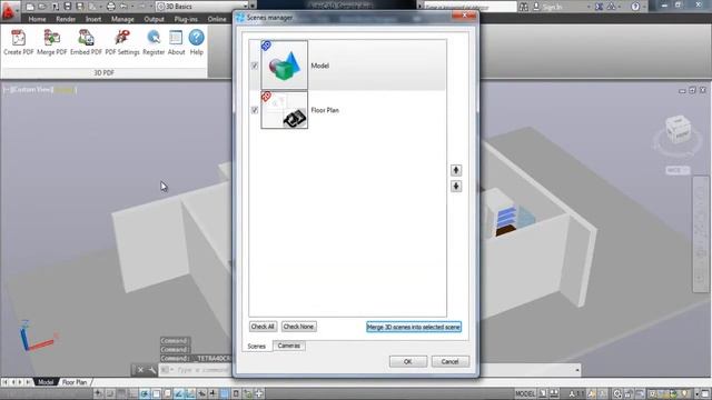How t o Create an AutoCAD 3D PDF смотреть онлайн