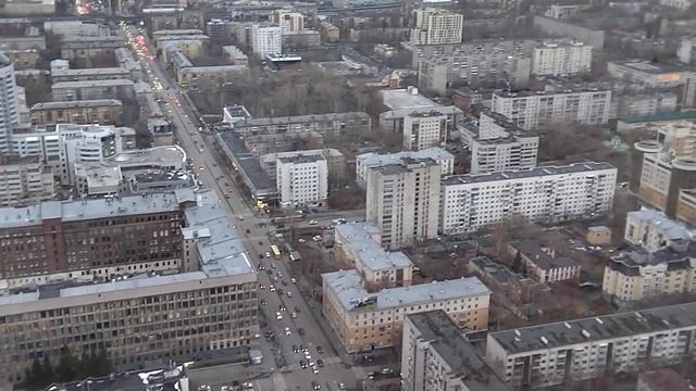 ЕКАТЕРИНБУРГ СО СМОТРОВОЙ ПЛОЩАДКИ БАШНИ "ВЫСОЦКИЙ" смотреть онлайн