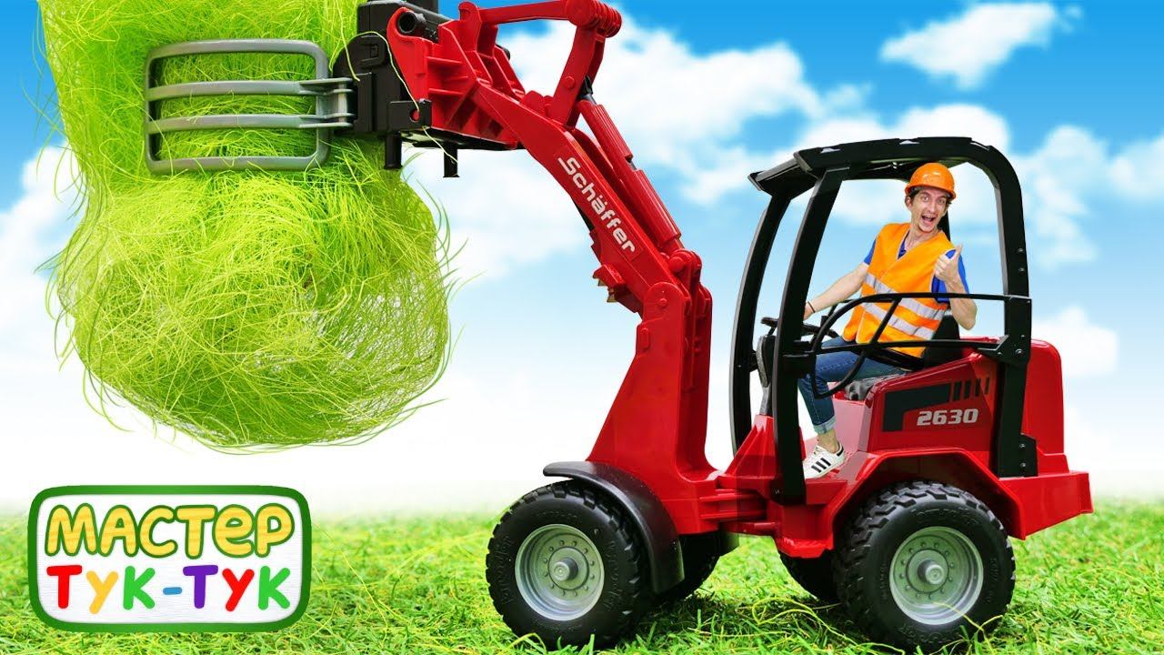 Робокар Поли убирают поле в ТукТук Шоу! Развивающие видео про машинки и игры для мальчиков смотреть онлайн