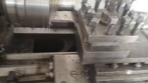 Токарный станок УТ16В. Первый запуск.