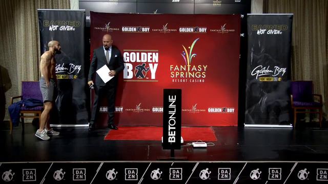 GOLDEN BOY FIGHT NIGHT: MANUEL "GUCCI" FLORES VS. WALTER SANTIBANES WEIGH-IN смотреть онлайн