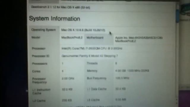 Macbook Pro 15 inch 2.0GHz Core i7 смотреть онлайн