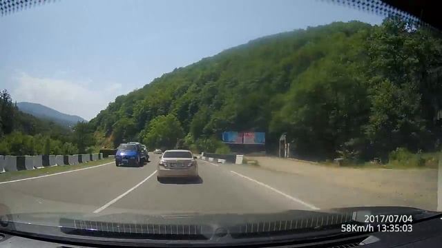 КПП Казбеги - Батуми через Кутаиси - Озургети смотреть онлайн