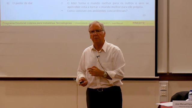Inaugural Lecture / Aula Inaugural - 2017/09/20 - José Manuel Fernandes [in Portuguese] смотреть онлайн