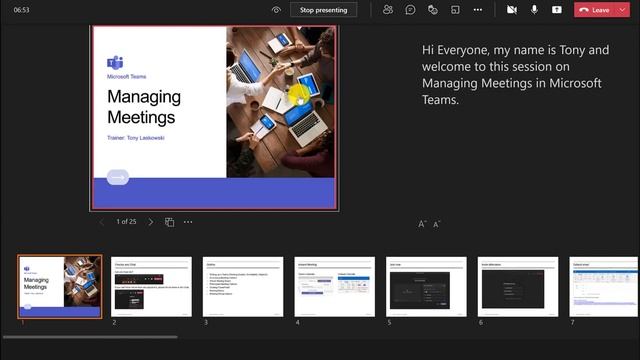 How to share PowerPoint Slides in Microsoft Teams | Recommended смотреть онлайн
