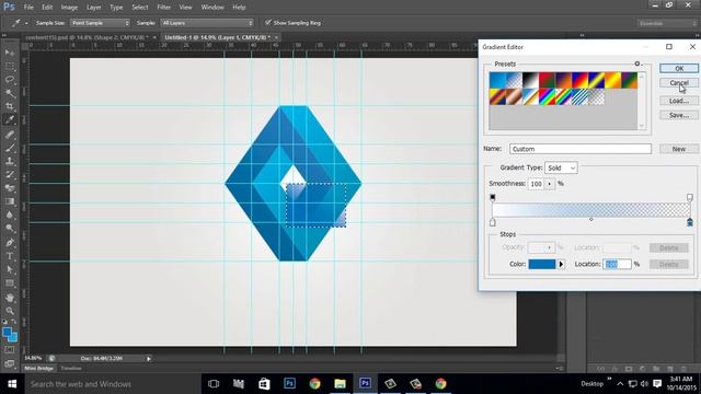 Photoshop logo Tutorial 3D Logo Design смотреть онлайн