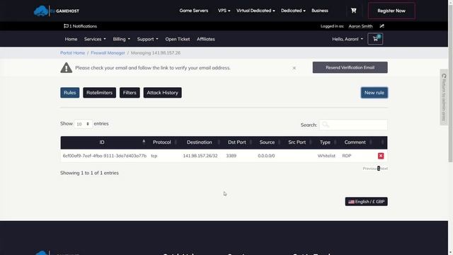 How To Configure Your Path Firewall - www.eugamehost.com смотреть онлайн
